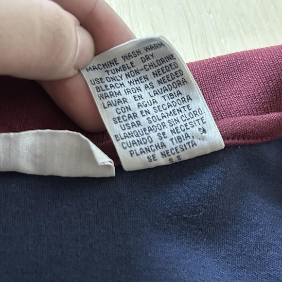 Vintage Cabin Creek Polo Shirt Womens Medium Multicolor Colorblock Short Sleeve - Picture 3 of 6